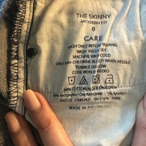 Ann Taylor The Skinny Modern Fit Jeans Size 8 - Picture 3 of 8